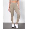 image:imageODODOS Tummy Control Compression Leggings for Women 25  28 High Waist Workout Running Yoga PantsShaker Beige