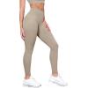 image:imageODODOS Tummy Control Compression Leggings for Women 25  28 High Waist Workout Running Yoga PantsShaker Beige