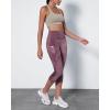 image:imageODODOS Womens High Waisted Yoga Capris with Pockets Tummy Control Non See Through Workout Athletic Running Capri LeggingsTie Dye Lavender