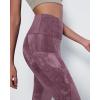 image:imageODODOS Womens High Waisted Yoga Capris with Pockets Tummy Control Non See Through Workout Athletic Running Capri LeggingsTie Dye Lavender
