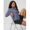 image:imageODODOS Womens Long Sleeve Crewneck Tee  UltraSoft odSTRATUM Tech Performance TShirts UPF 50 Daily Pullover TopsCosmic Heather