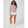 image:imageODODOS Womens Long Sleeve Crewneck Tee  UltraSoft odSTRATUM Tech Performance TShirts UPF 50 Daily Pullover TopsRose Pink Heather
