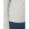 image:imageODODOS Womens Long Sleeve Crewneck Tee  UltraSoft odSTRATUM Tech Performance TShirts UPF 50 Daily Pullover TopsSalt Heather