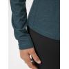 image:imageODODOS Womens Long Sleeve TShirt  Ultra Soft odSTRATUM Tech Performance Top UPF 50 Breathable Crew Neck PulloverNavy Heather