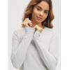 image:imageODODOS Womens Long Sleeve TShirt  Ultra Soft odSTRATUM Tech Performance Top UPF 50 Breathable Crew Neck PulloverSalt Heather