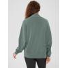 image:imageODODOS Womens Modal Soft Open Front Cardigans Long Sleeve Casual Wrap OutwearSlate Green