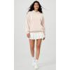 image:imageODODOS Womens Modal Soft Oversized Hoodies Long Sleeve Hooded Sweatshirts Pullover Top with Kangaroo PocketBeige