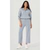 image:imageODODOS Womens Modal Soft Wide Leg Pants with Pockets Adjustable Shockcord High Waist Casual Lounge Pants272931 InseamGrey Dawn