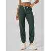 image:imageODODOS Womens Performance Sweatpants  Ultra Soft odSTRATUM Tech Joggers Adjustable Mid Rise Pants with PocketsAspen Heather