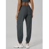 image:imageODODOS Womens Performance Sweatpants  Ultra Soft odSTRATUM Tech Joggers Adjustable Mid Rise Pants with PocketsCharcoal Heather