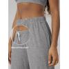 image:imageODODOS Womens Performance Sweatpants  Ultra Soft odSTRATUM Tech Joggers Adjustable Mid Rise Pants with PocketsGrey Heather