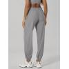 image:imageODODOS Womens Performance Sweatpants  Ultra Soft odSTRATUM Tech Joggers Adjustable Mid Rise Pants with PocketsGrey Heather