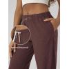 image:imageODODOS Womens Performance Sweatpants  Ultra Soft odSTRATUM Tech Joggers Adjustable Mid Rise Pants with PocketsJava Heather