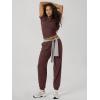 image:imageODODOS Womens Performance Sweatpants  Ultra Soft odSTRATUM Tech Joggers Adjustable Mid Rise Pants with PocketsJava Heather