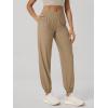 image:imageODODOS Womens Performance Sweatpants  Ultra Soft odSTRATUM Tech Joggers Adjustable Mid Rise Pants with PocketsKhaki Heather