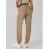 image:imageODODOS Womens Performance Sweatpants  Ultra Soft odSTRATUM Tech Joggers Adjustable Mid Rise Pants with PocketsKhaki Heather