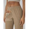 image:imageODODOS Womens Performance Sweatpants  Ultra Soft odSTRATUM Tech Joggers Adjustable Mid Rise Pants with PocketsKhaki Heather