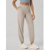 image:imageODODOS Womens Performance Sweatpants  Ultra Soft odSTRATUM Tech Joggers Adjustable Mid Rise Pants with PocketsMocha Heather