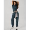 image:imageODODOS Womens Performance Sweatpants  Ultra Soft odSTRATUM Tech Joggers Adjustable Mid Rise Pants with PocketsNavy Heather