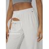 image:imageODODOS Womens Performance Sweatpants  Ultra Soft odSTRATUM Tech Joggers Adjustable Mid Rise Pants with PocketsSalt Heather
