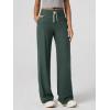 image:imageODODOS Womens HighRise Wide Leg Pants  Ultra Soft odSTRATUM Tech Drawstring Casual Relaxed Pants with Pockets 29 InseamAspen Heather