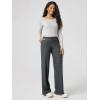 image:imageODODOS Womens HighRise Wide Leg Pants  Ultra Soft odSTRATUM Tech Drawstring Casual Relaxed Pants with Pockets 29 InseamCharcoal Heather
