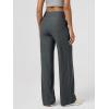 image:imageODODOS Womens HighRise Wide Leg Pants  Ultra Soft odSTRATUM Tech Drawstring Casual Relaxed Pants with Pockets 29 InseamCharcoal Heather