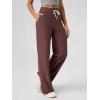 image:imageODODOS Womens HighRise Wide Leg Pants  Ultra Soft odSTRATUM Tech Drawstring Casual Relaxed Pants with Pockets 29 InseamJava Heather