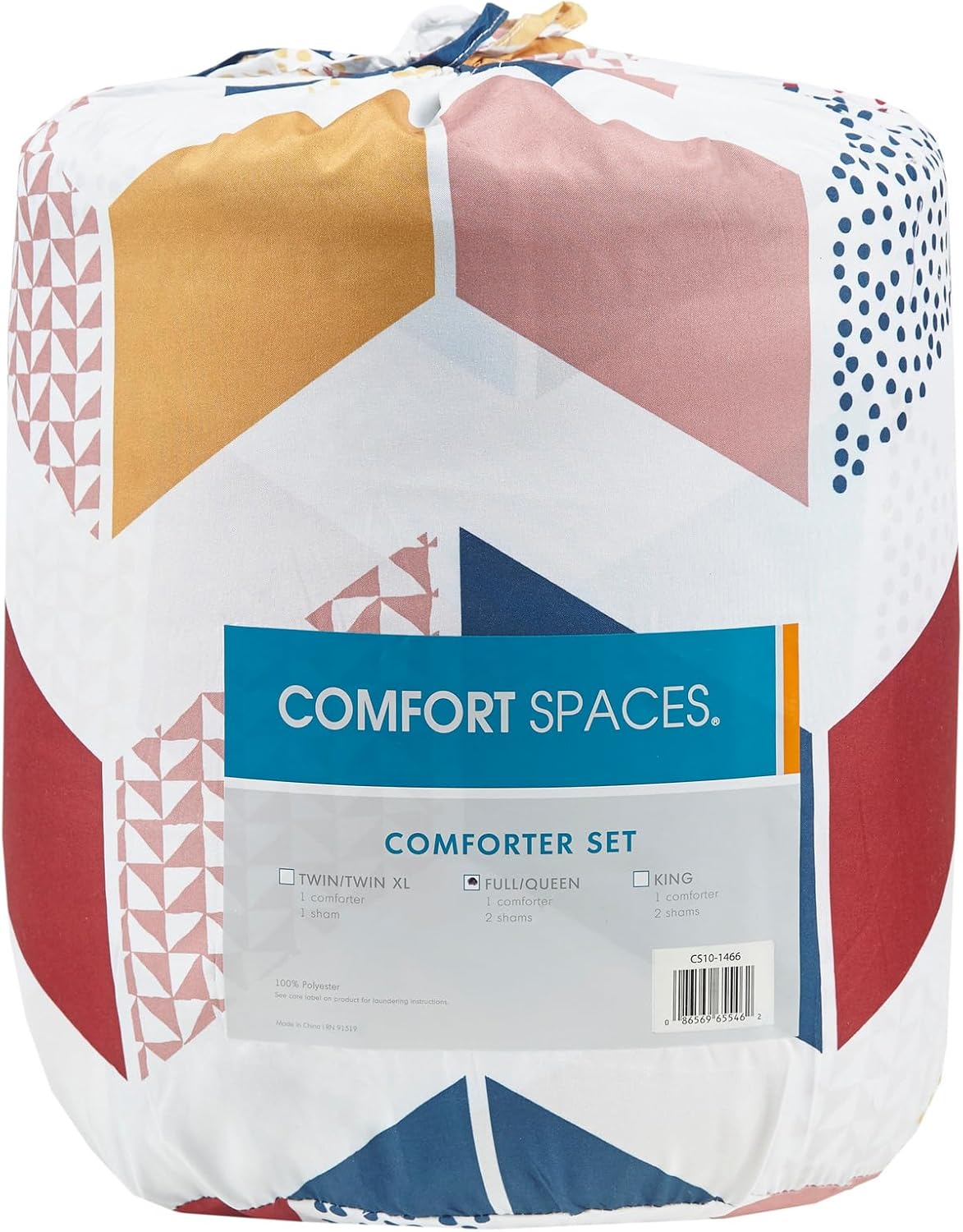 Comfort Spaces Casual Comforter Set Sporty Design Vibrant Color Active Lifestyle Boys Bedroom Dcor All Season Soft Microfiber Bedding Set Decorative Pillow Sham BlackRed Queen 4 PieceMultiAqua