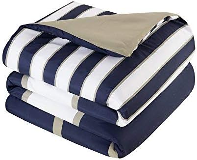Comfort Spaces Casual Comforter Set Sporty Design Vibrant Color Active Lifestyle Boys Bedroom Dcor All Season Soft Microfiber Bedding Set Decorative Pillow Sham BlackRed Queen 4 PieceBlueWhite
