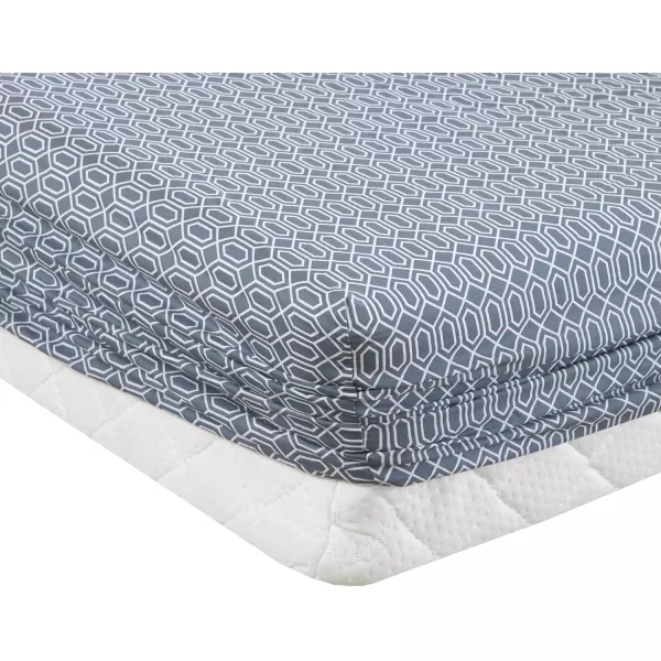 Comfort Spaces 100 Cotton Sheets Queen Breathable ampamp Soft Cotton Sheets Naturally Cool Cotton Bed Sheets with 14quot Elastic Pocket Fits up to 16quot Mattress All Seasons Sheet Set Sage Green 4 PieceDiamond Blue