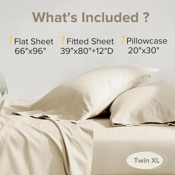 Comfort Spaces 100 Cotton Sheets Queen Breathable ampamp Soft Cotton Sheets Naturally Cool Cotton Bed Sheets with 14quot Elastic Pocket Fits up to 16quot Mattress All Seasons Sheet Set Sage Green 4 PieceCream