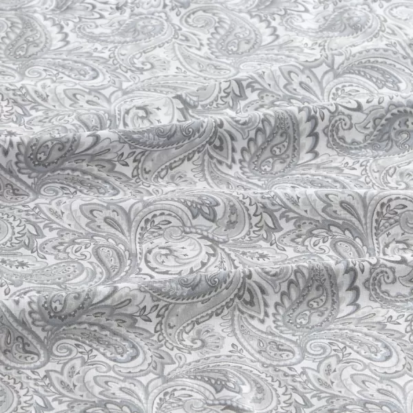 Comfort Spaces 100 Cotton Sheets Queen Breathable ampamp Soft Cotton Sheets Naturally Cool Cotton Bed Sheets with 14quot Elastic Pocket Fits up to 16quot Mattress All Seasons Sheet Set Sage Green 4 PiecePaisley Multi