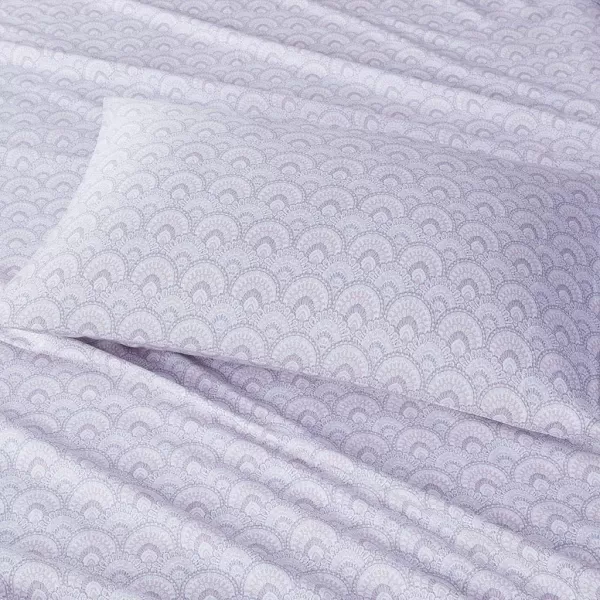 Comfort Spaces 100 Cotton Sheets Queen Breathable ampamp Soft Cotton Sheets Naturally Cool Cotton Bed Sheets with 14quot Elastic Pocket Fits up to 16quot Mattress All Seasons Sheet Set Sage Green 4 PieceTabitha Purple