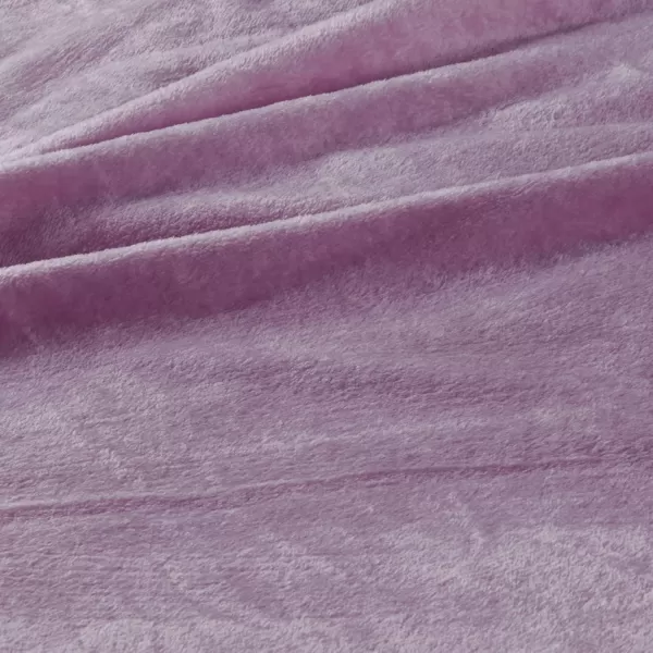 Comfort Spaces Angel Wrap Hooded Wearable Blanket Throw Ultra Soft Giftable Plush To Sherpa Poncho Blanket Wrap With Pockets Cozy and Warm Shawl Gift for Her 58quotx72quot BlushLavender