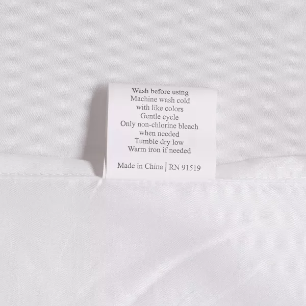 Comfort Spaces CS200118 Microfiber Set 14quot Deep Pocket Wrinkle Resistant All Around ElasticYearRound Cozy Bedding Sheet6 pcs Matching Pillow Cases Queen AquaWhite