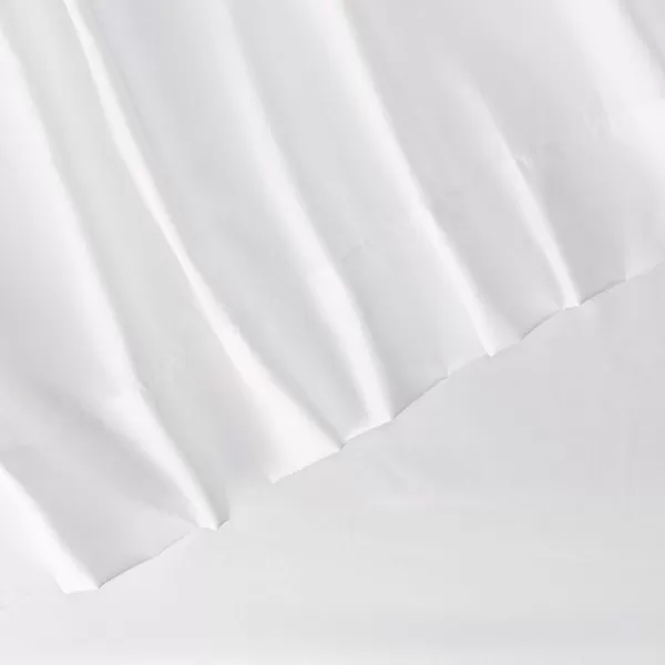 Comfort Spaces CS200118 Microfiber Set 14quot Deep Pocket Wrinkle Resistant All Around ElasticYearRound Cozy Bedding Sheet6 pcs Matching Pillow Cases Queen AquaWhite