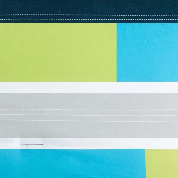 Comfort Spaces Casual Comforter Set Sporty Design Vibrant Color Active Lifestyle Boys Bedroom Dcor All Season Soft Microfiber Bedding Set Decorative Pillow Sham BlackRed Queen 4 PieceStripe NavyBlue