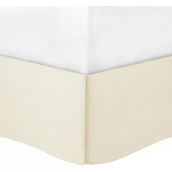 Comfort Spaces Cavoy 5 Piece Comforter Set Ultra Soft Hypoallergenic Microfiber Tufted Pattern Bedding Queen Ivory