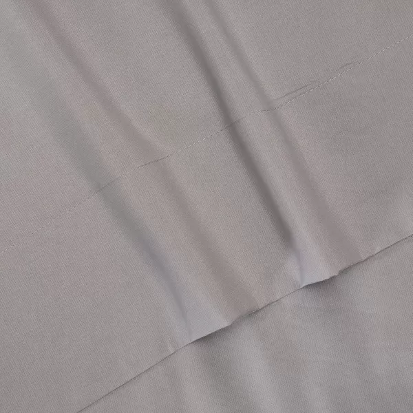 Comfort Spaces Coolmax Moisture Wicking Sheet Set Super Soft Fade Resistant 16quot Deep Pocket All Around Elastic  Warm Weather Cooling Sheets For Night Sweats Queen Charcoal 4 PieceGrey