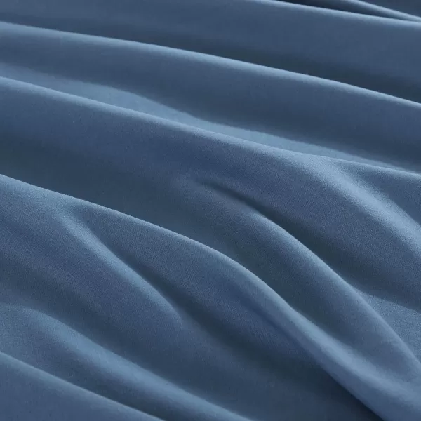 Comfort Spaces Coolmax Moisture Wicking Sheet Set Super Soft Fade Resistant 16quot Deep Pocket All Around Elastic  Warm Weather Cooling Sheets For Night Sweats Queen Charcoal 4 PieceTeal