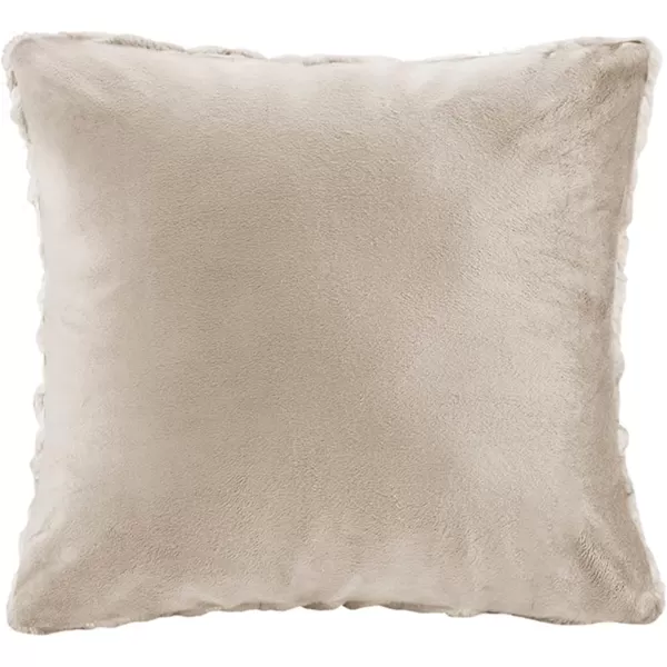 Comfort Spaces Luxurious ampamp Fuzzy Soft Ruched Faux Fur Plush Throw Blanket Set with 2 Matching Square Pillow Covers for SofaChair Couch Living Room Home Office Teal 50quotx 60quotTan Tie Dye
