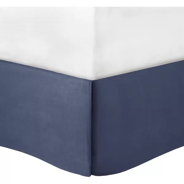 Comfort Spaces Malcom Cozy Comforter Set  Modern Trendy Design All Season Down Alternative Bedding Matching Shams Hotel Deluxe Gray QueenHotel Deluxe Navy