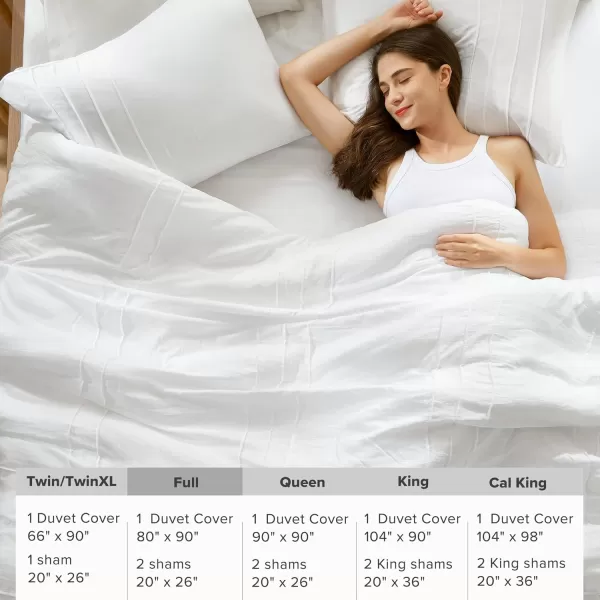Comfort Spaces Olive Green Queen Size Duvet Cover Set  3pc Pintuck Pleated Duvet Cover Queen All Season Lightweight Extra Softness PreWashed Microfiber Queen Bed Cover Shams QueenWhite No Comforter