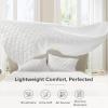 imageComfort Spaces King Quilt Set Modern Reversible Ogee Coverlet King Bedding Set Cozy Quilted Winter Layer All Season Lightweight Soft King Size Quilt Kienna King Green 3 PieceWhite Ogee