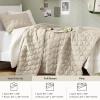 imageComfort Spaces King Quilt Set Modern Reversible Ogee Coverlet King Bedding Set Cozy Quilted Winter Layer All Season Lightweight Soft King Size Quilt Kienna King Green 3 PieceTaupe Ogee
