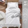 imageComfort Spaces King Quilt Set Modern Reversible Ogee Coverlet King Bedding Set Cozy Quilted Winter Layer All Season Lightweight Soft King Size Quilt Kienna King Green 3 PieceWhite