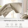 imageComfort Spaces King Quilt Set Modern Reversible Ogee Coverlet King Bedding Set Cozy Quilted Winter Layer All Season Lightweight Soft King Size Quilt Kienna King Green 3 PieceBeige