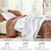 imageComfort Spaces King Quilt Set Modern Reversible Ogee Coverlet King Bedding Set Cozy Quilted Winter Layer All Season Lightweight Soft King Size Quilt Kienna King Green 3 PieceWhite Diamond