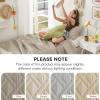 imageComfort Spaces King Quilt Set Modern Reversible Ogee Coverlet King Bedding Set Cozy Quilted Winter Layer All Season Lightweight Soft King Size Quilt Kienna King Green 3 PieceTaupe Diamond